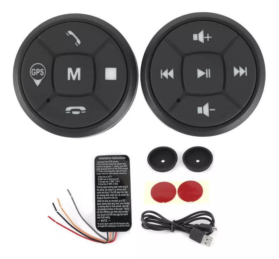 Controles al volante inalámbricos para estéreo universales para cualquier Jeep
