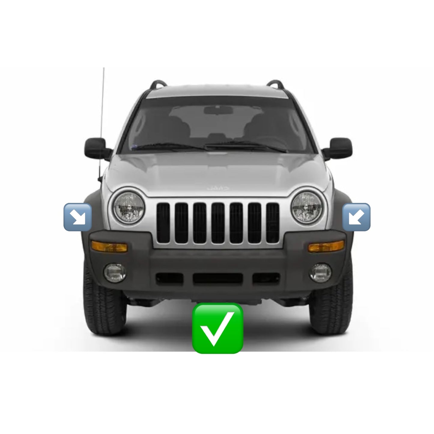 Socket arnés conector direccional delantera cuartos Jeep Liberty 02-04