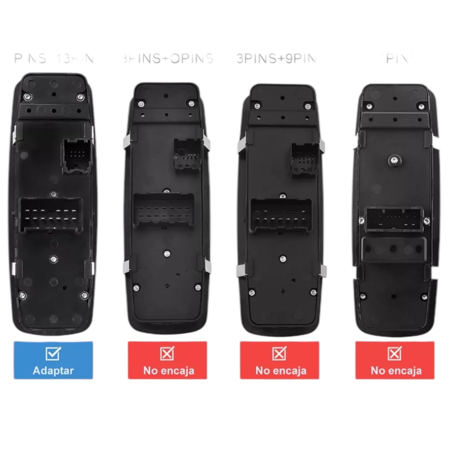 Botonera elevadores ventanillas Jeep Liberty KK 08-13