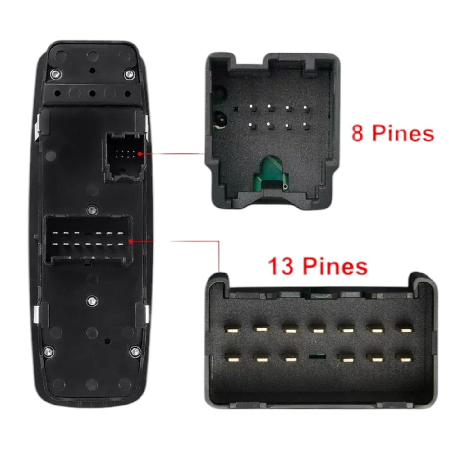 Botonera elevadores ventanillas Jeep Liberty KK 08-13