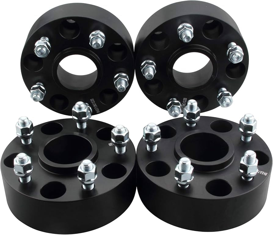 4 piezas espaciadores de rin 2 pulgadas Jeep Liberty KJ, Wrangler TJ, Cherokee XJ