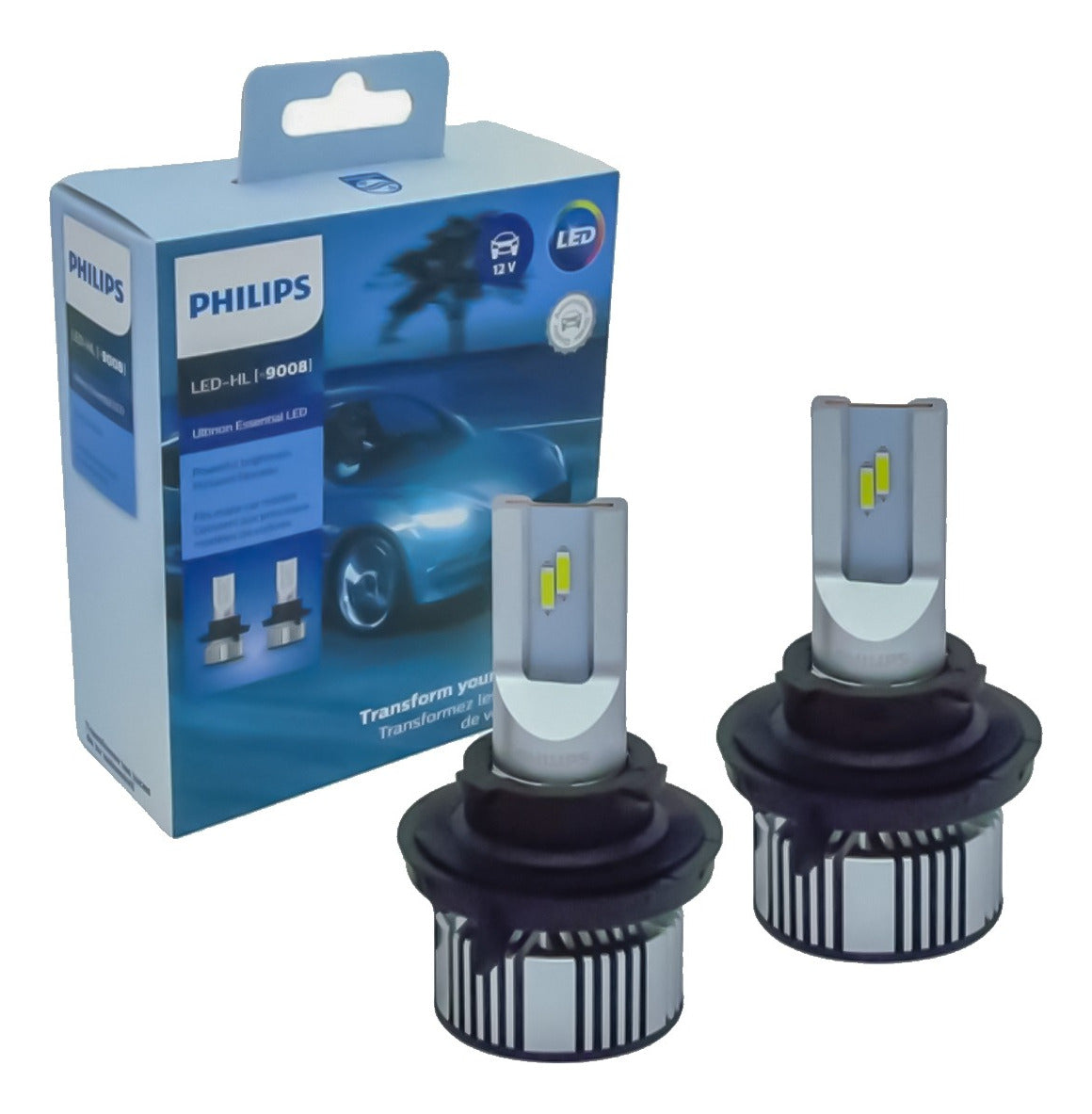 Luces LED Phillips para faros principales (08-13) Jeep Liberty KK 9008