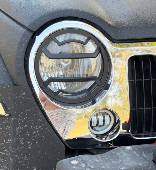 Rejillas embellecedoras para faros Jeep Liberty Wrangler