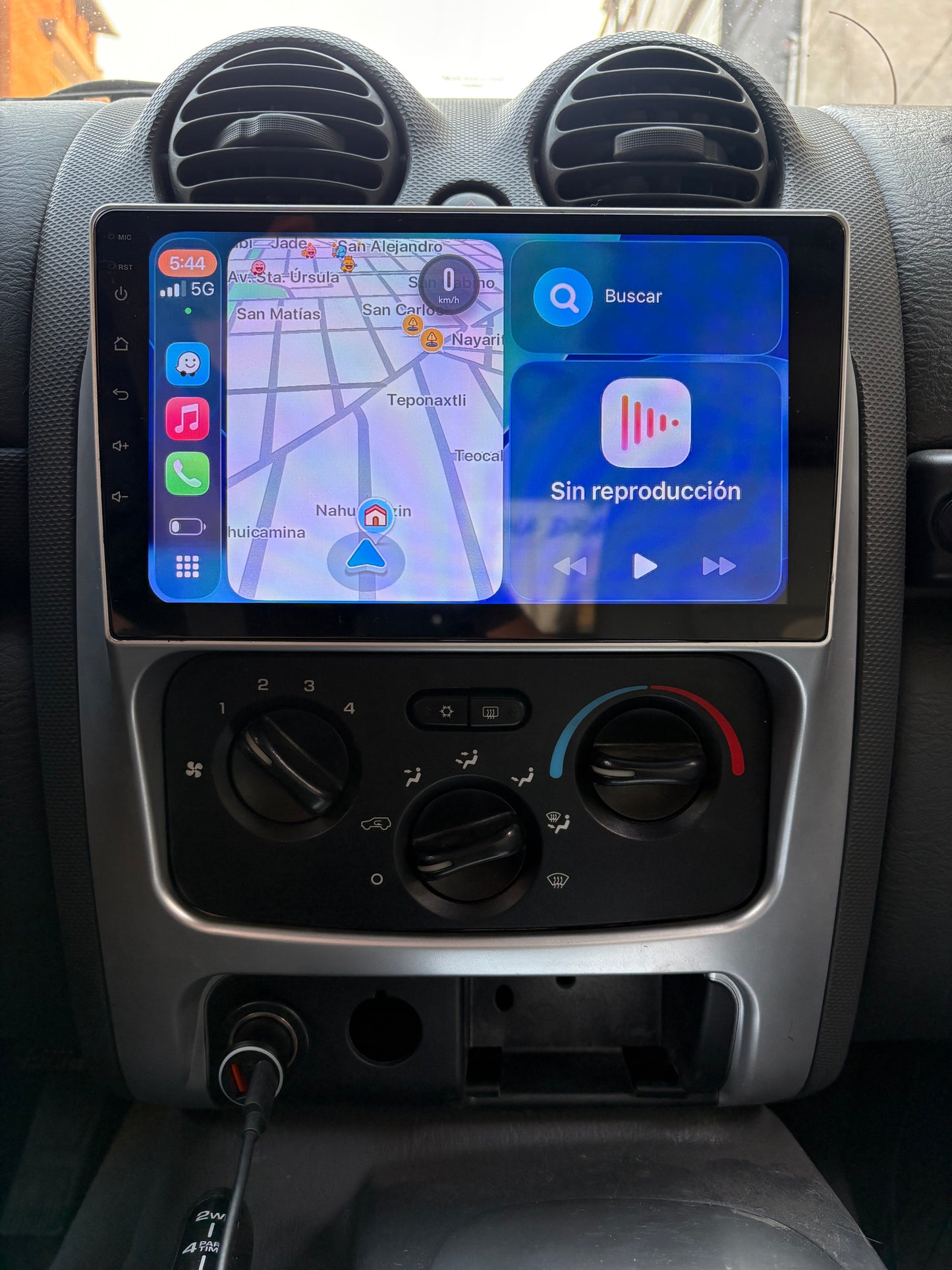 MARCO + Estereo pantalla de 9" para Jeep  Liberty 02-07 con Apple Car Play y Android Auto