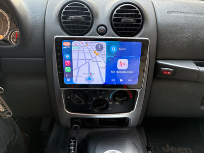 MARCO + Estereo pantalla de 9" para Jeep  Liberty 02-07 con Apple Car Play y Android Auto