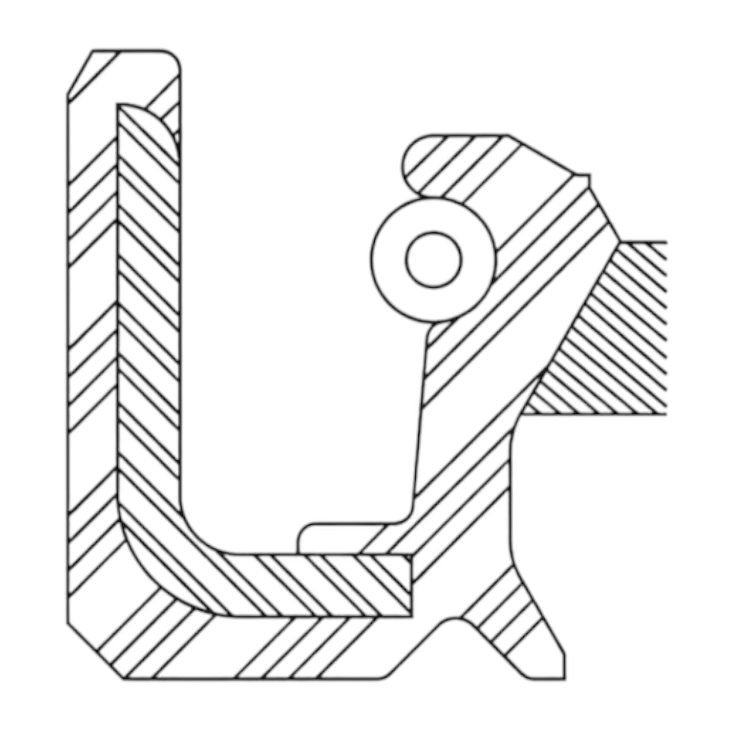 Retén de cigüeñal trasero Jeep Liberty 02-13