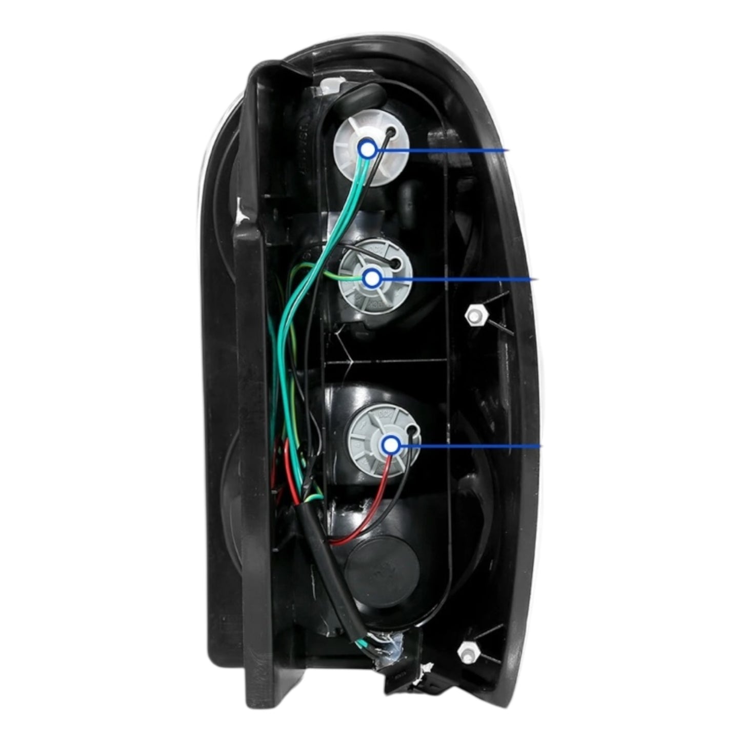Calaveras cromadas para Jeep Liberty KJ