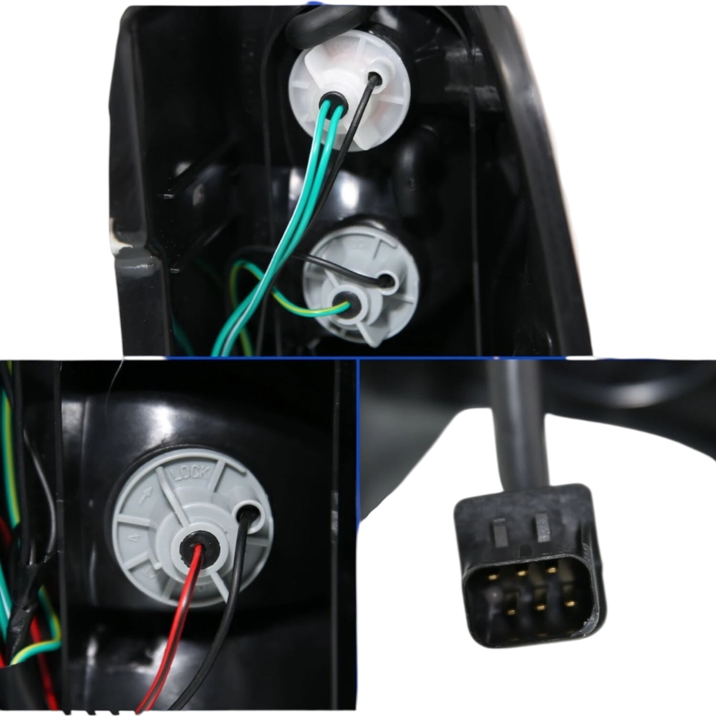 Calaveras cromadas para Jeep Liberty KJ