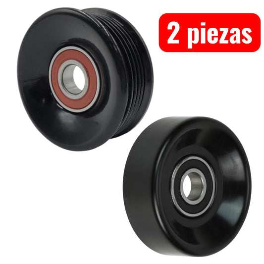 Par de poleas del tensor Jeep Liberty 2002 a 2007 3.7 V6