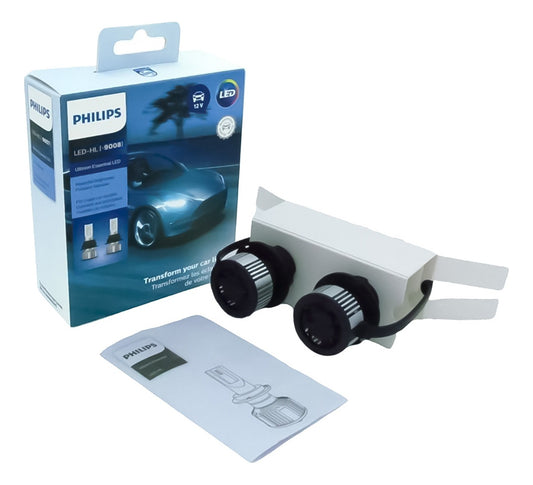 Luces LED Phillips para faros principales (08-13) Jeep Liberty KK 9008