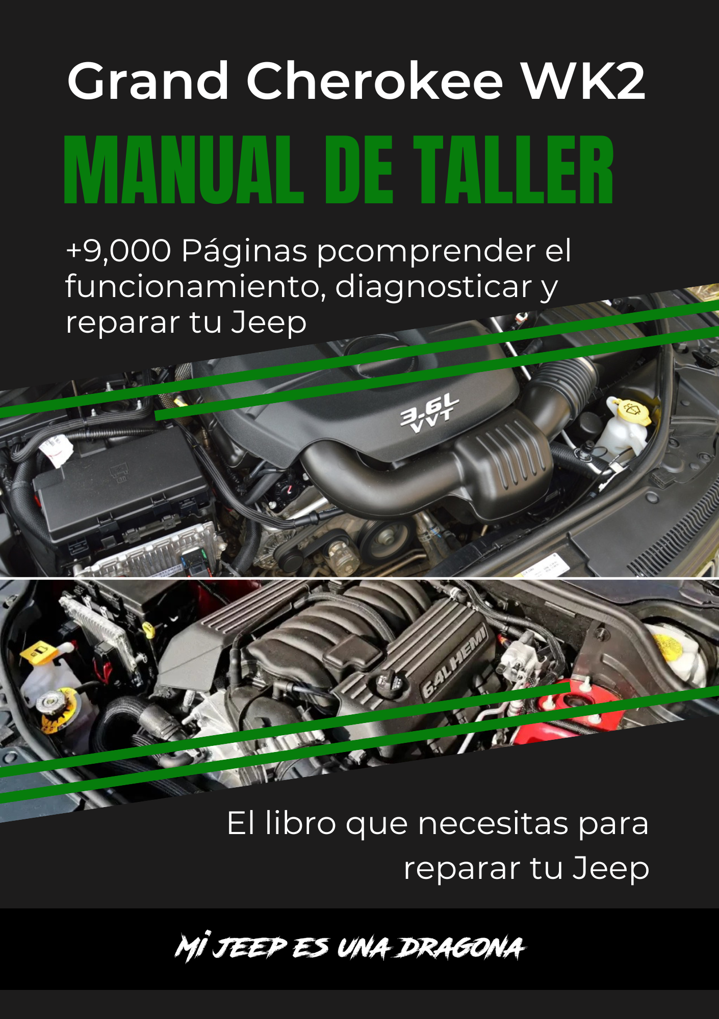 Manual de taller Jeep Grand Cherokee WK2 14-17 (digital en inglés)